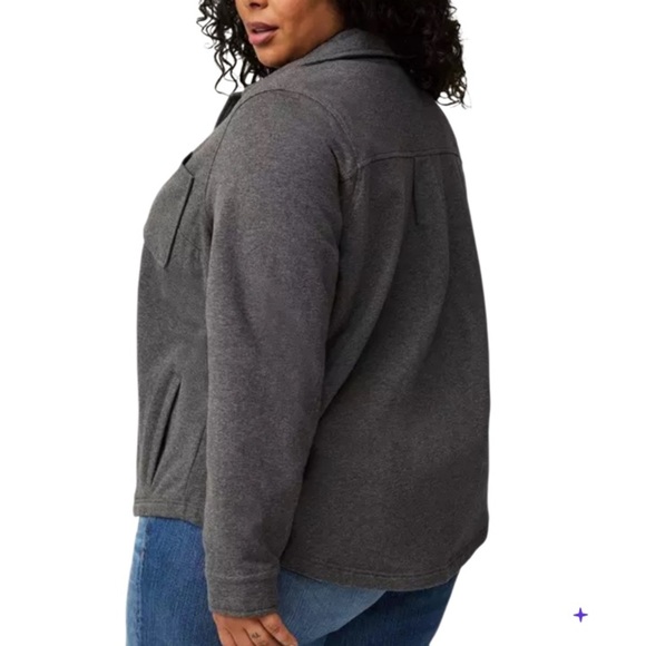 Torrid Fleece Shacket - Picture 2 of 8